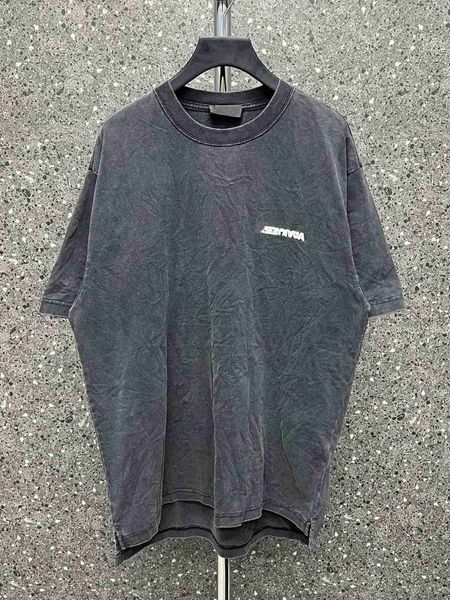 plush t shirt designer luxury coats balciga defined version of paris b reverse embroidery letter pleated split design shortsleeved loose os, Black
plush t shirt designer luxury coats balciga defined version of paris b reverse embroidery letter pleated split design shortsleeved loose os, Black