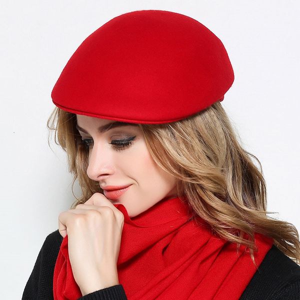 berets ladies chic beret female winter 100 wool hat woman party formal felt sboy cap 5558 cm 230321, Blue;gray
berets ladies chic beret female winter 100 wool hat woman party formal felt sboy cap 5558 cm 230321, Blue;gray