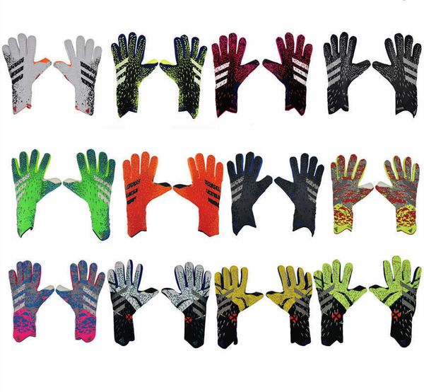 new goalkeeper gloves finger protection professional men football gloves adults kids thicker goalie soccer glove, Black
new goalkeeper gloves finger protection professional men football gloves adults kids thicker goalie soccer glove, Black