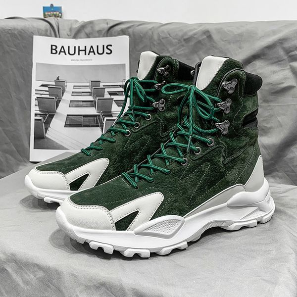new autumn winter men high casual luxury platform men sports sneakers streetwear chunky sneakers men trainers, Black
new autumn winter men high casual luxury platform men sports sneakers streetwear chunky sneakers men trainers, Black