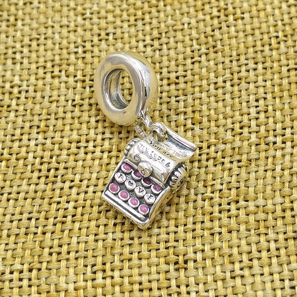 fashion 100% 925 sterling silver jewelry pandoraer charm typewriter dangle beads bracelets sets with logo ale bangle women men birthday gift, Black
fashion 100% 925 sterling silver jewelry pandoraer charm typewriter dangle beads bracelets sets with logo ale bangle women men birthday gift, Black
