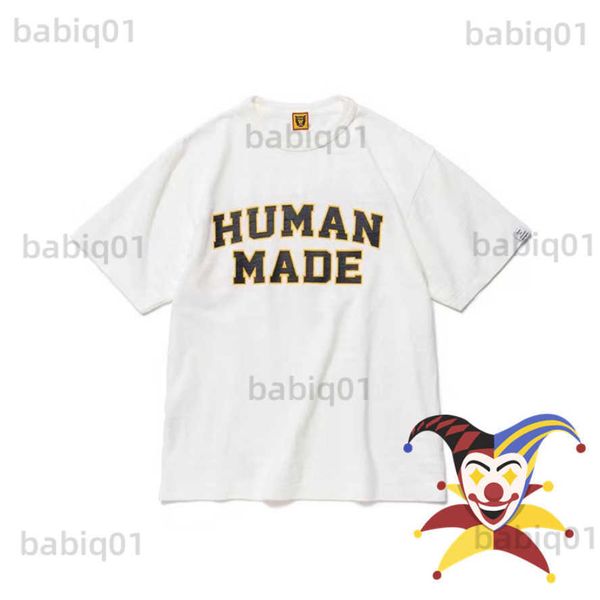 men's t-shirts human made slub cotton short sleeve men women 1 1 tees letter printing t-shirts t230321, White;black
men's t-shirts human made slub cotton short sleeve men women 1 1 tees letter printing t-shirts t230321, White;black