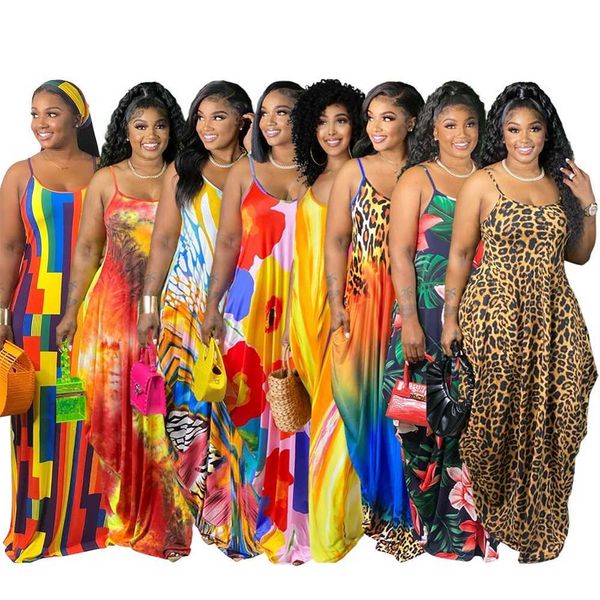 plus size womens dress casual 3xl 4xl 5xl tie dye colorful printing suspender sleeveless summer ladies loose maxi dresses women, Black;gray
plus size womens dress casual 3xl 4xl 5xl tie dye colorful printing suspender sleeveless summer ladies loose maxi dresses women, Black;gray
