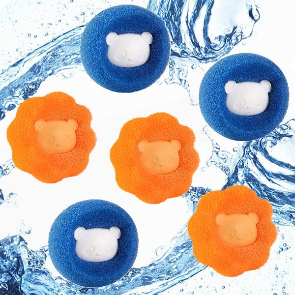 100 pcs pet hair remover for laundry brushes cute bear sponge clothes anti-winding adsorption dryer balls laundry reusable blue/orange
100 pcs pet hair remover for laundry brushes cute bear sponge clothes anti-winding adsorption dryer balls laundry reusable blue/orange