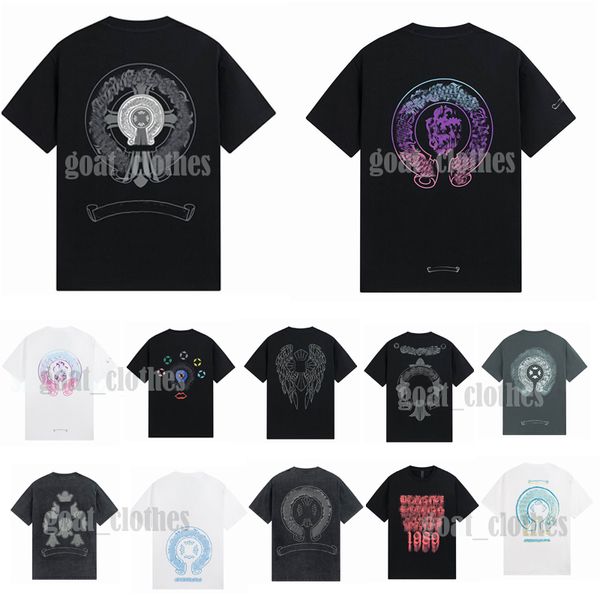2023 mens t-shirts for sale rs chromes tshirts embossed letter horseshoe sanskrit cross pattern tees hip hop sweater woman summer ch heart t, White;black
2023 mens t-shirts for sale rs chromes tshirts embossed letter horseshoe sanskrit cross pattern tees hip hop sweater woman summer ch heart t, White;black