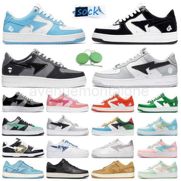 designer shoes bapestas baped ape men running shoes bapesta sneaker patent leather blue orange green black white pastel camo beige mens trai
designer shoes bapestas baped ape men running shoes bapesta sneaker patent leather blue orange green black white pastel camo beige mens trai