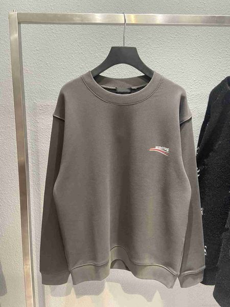 plush t shirt designer luxury coats balciga version b cola round neck custom woven and dyed fabric quality printing technology trend couple, Black
plush t shirt designer luxury coats balciga version b cola round neck custom woven and dyed fabric quality printing technology trend couple, Black
