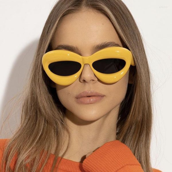 sunglasses unique candy color lip y2k cat eye for women men fashion punk cool tie hip hop eyewear, White;black
sunglasses unique candy color lip y2k cat eye for women men fashion punk cool tie hip hop eyewear, White;black