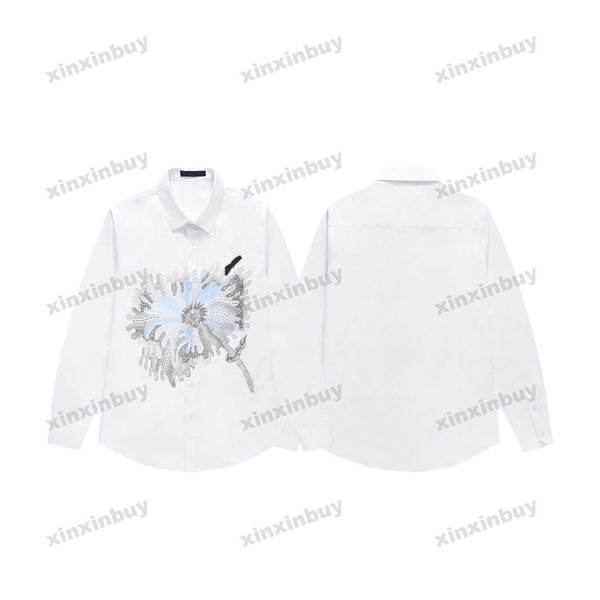 xinxinbuy men designer tee t shirt 23ss paris dots flowers plants pattern print short sleeve cotton women black white blue yellow s-2xl, Black;brown
xinxinbuy men designer tee t shirt 23ss paris dots flowers plants pattern print short sleeve cotton women black white blue yellow s-2xl, Black;brown