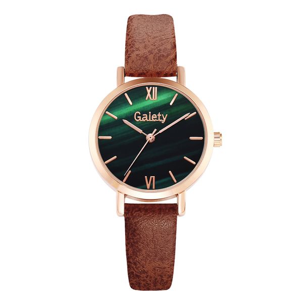 hbp emerald green ultra-thin dial quartz wristwatch casual business women watches original leather strap classic ladies watch, Slivery;brown
hbp emerald green ultra-thin dial quartz wristwatch casual business women watches original leather strap classic ladies watch, Slivery;brown