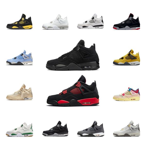 men's 4 retro fashion sneakers basketball shoes.original quality. packed in original box., Black
men's 4 retro fashion sneakers basketball shoes.original quality. packed in original box., Black