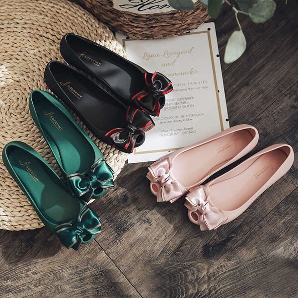 sandals peep toe butterfly-knot slip on jelly shoes woman summer fashion comfy brief sandalia feminina solid concise ladies lazy sandals g23, Black
sandals peep toe butterfly-knot slip on jelly shoes woman summer fashion comfy brief sandalia feminina solid concise ladies lazy sandals g23, Black