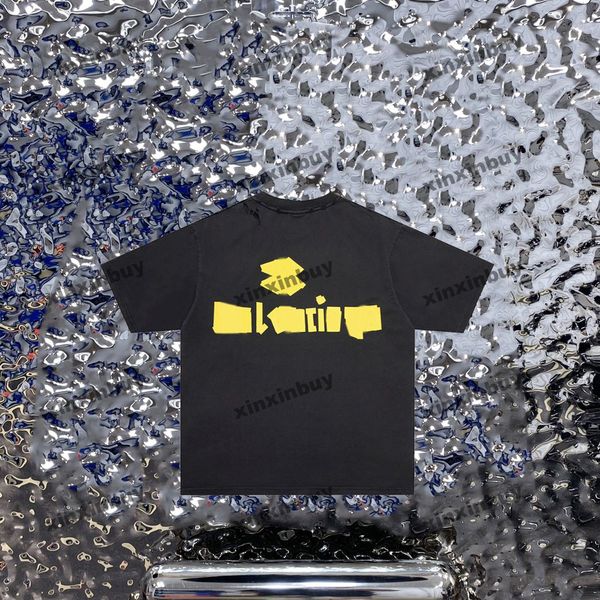 xinxinbuy men designer tee t shirt 23ss paris tape destroyed short sleeve cotton women black white khaki gray oversize xs-2xl, Black;brown
xinxinbuy men designer tee t shirt 23ss paris tape destroyed short sleeve cotton women black white khaki gray oversize xs-2xl, Black;brown