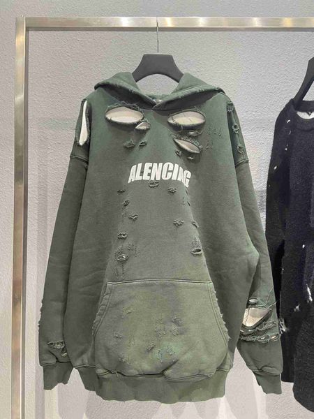 plush t shirt designer luxury coats balciga b art hole hoodie version of facial cleanser sewing weaving dyeing thick soft and comfortable sw, Black
plush t shirt designer luxury coats balciga b art hole hoodie version of facial cleanser sewing weaving dyeing thick soft and comfortable sw, Black