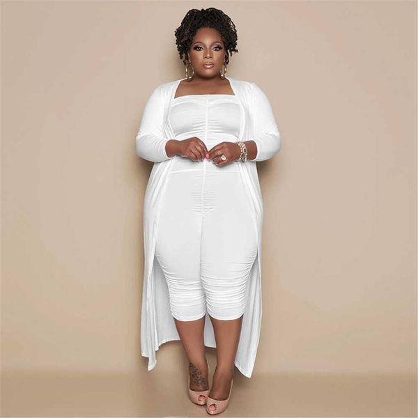 plus size dresses jumpsuits sets 4xl for women strapless jumpsuit long sleeve coat solid color street wear clothing wholesale 230307, Black
plus size dresses jumpsuits sets 4xl for women strapless jumpsuit long sleeve coat solid color street wear clothing wholesale 230307, Black