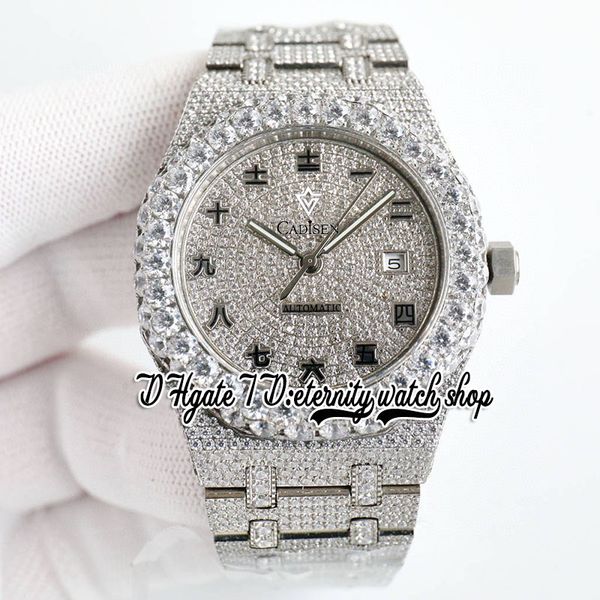 bzf sf15400 japan m8215 automatic mens watch fully iced out paved diamond dial number markers 316l stainless steel diamonds bracelet 2023 et, Slivery;brown
bzf sf15400 japan m8215 automatic mens watch fully iced out paved diamond dial number markers 316l stainless steel diamonds bracelet 2023 et, Slivery;brown
