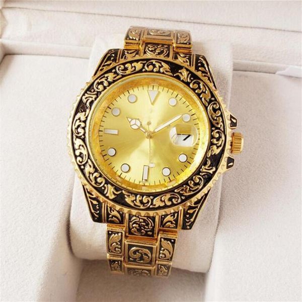 14 color watch mechanical automatic watch men's stainless steel original buckle presidential fashion men's carved watch294d, Slivery;brown
14 color watch mechanical automatic watch men's stainless steel original buckle presidential fashion men's carved watch294d, Slivery;brown