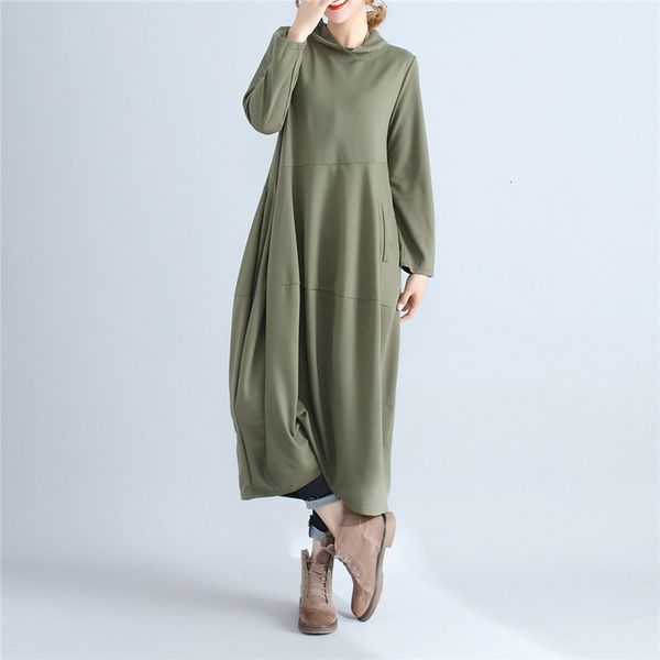 casual dresses johnature women turtleneck dress brief spring autumn casual long sleeve pullover loose robe cotton women soft dresses 230321, Black;gray
casual dresses johnature women turtleneck dress brief spring autumn casual long sleeve pullover loose robe cotton women soft dresses 230321, Black;gray