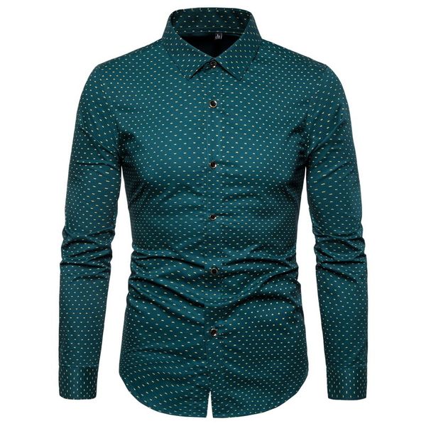 men's casual shirts autumn fashion brand men clothes slim fit men long sleeve shirt men polka dot casual men shirt social plus size -5, White;black
men's casual shirts autumn fashion brand men clothes slim fit men long sleeve shirt men polka dot casual men shirt social plus size -5, White;black