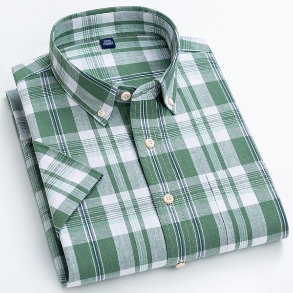 men's casual shirts summer stylish shirt men green plaid cottonlinen short-sleeved casual breathable comfort button up solid male cloth, White;black
men's casual shirts summer stylish shirt men green plaid cottonlinen short-sleeved casual breathable comfort button up solid male cloth, White;black
