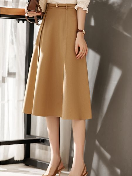 skirts vimly a line elegant umbrella skirt women autumn delicate light luxury high waist versatile woman midi v3760 230321, Black
skirts vimly a line elegant umbrella skirt women autumn delicate light luxury high waist versatile woman midi v3760 230321, Black