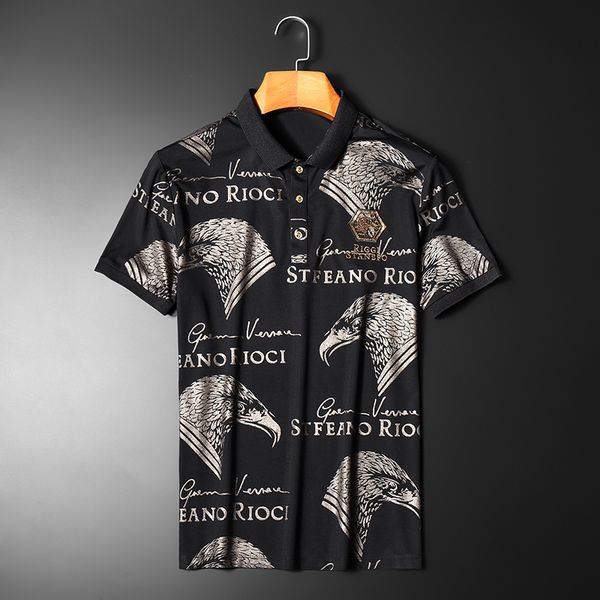 men's polos shirt summer t-shirt designer polo leopard animal letter budget letters, White;black
men's polos shirt summer t-shirt designer polo leopard animal letter budget letters, White;black