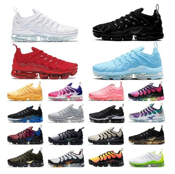 tn plus running shoes men women vapor maxs trainers triple black tennis ball usa cherry hyper violet olive orange gradients atlanta outdoor
tn plus running shoes men women vapor maxs trainers triple black tennis ball usa cherry hyper violet olive orange gradients atlanta outdoor