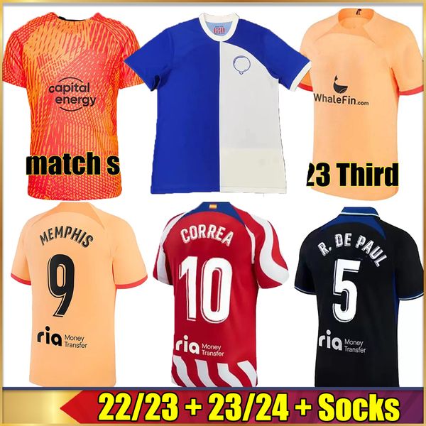 23/24 madrids 120th joao felix soccer jerseys 2023 m. llorente morata correa camiseta football shirt men kids kit griezmann r. de paul memph, Black;yellow
23/24 madrids 120th joao felix soccer jerseys 2023 m. llorente morata correa camiseta football shirt men kids kit griezmann r. de paul memph, Black;yellow