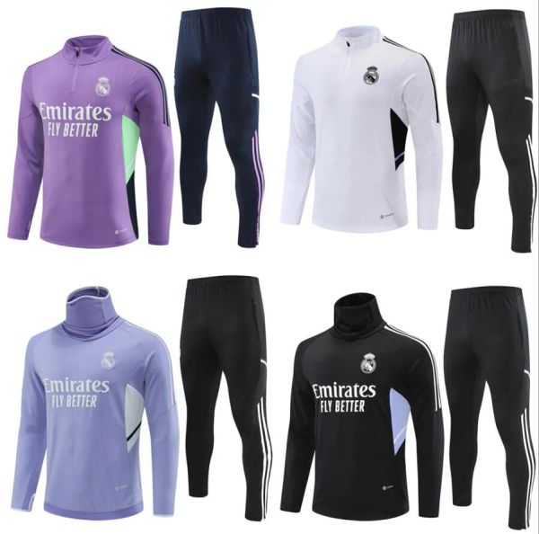 real madrids pull zipper soccer tracksuits sets reals long sleeve jacket set 2023 2024 chandal futbol football survetement training suit soc, Black
real madrids pull zipper soccer tracksuits sets reals long sleeve jacket set 2023 2024 chandal futbol football survetement training suit soc, Black