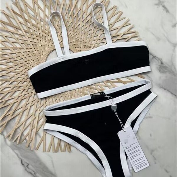 fashion women swimwear set designer letter bikini summer vacation padded swimsuit girl swim bathing suit, White;black
fashion women swimwear set designer letter bikini summer vacation padded swimsuit girl swim bathing suit, White;black