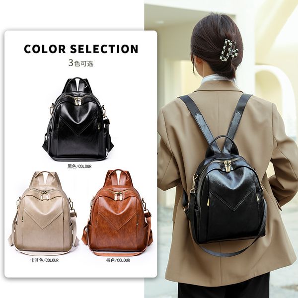 women men backpack style genuine leather fashion casual bags small girl schoolbag business lapbackpack charging bagpack rucksack sport&outdo
women men backpack style genuine leather fashion casual bags small girl schoolbag business lapbackpack charging bagpack rucksack sport&outdo