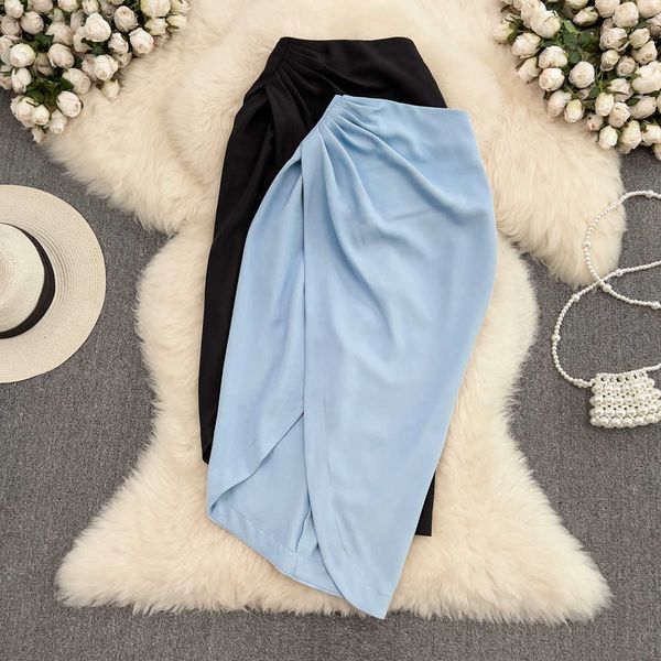 pleated solid women casual high waist midi for girls elegant skirt clothes wholesale, Black;gray
pleated solid women casual high waist midi for girls elegant skirt clothes wholesale, Black;gray