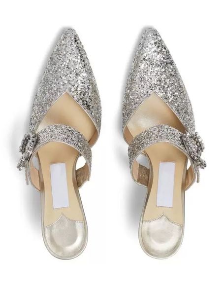 women high heels slipper sandals marta 90mm sliver gillter mules with crystal buckle luxury brands shoes with box 35-43 fast ship, Black
women high heels slipper sandals marta 90mm sliver gillter mules with crystal buckle luxury brands shoes with box 35-43 fast ship, Black
