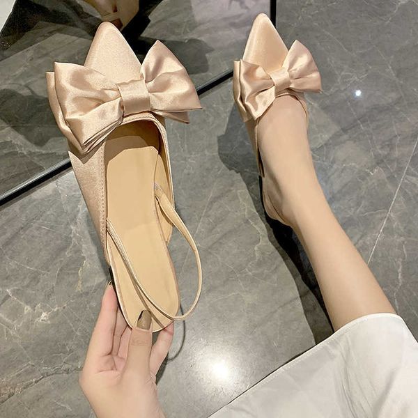 sandals sweet pink riband bowknot sandals women designer summer silk bow sandalias pointed toe backsling flat sandalias de mujer 2022 g23032, Black
sandals sweet pink riband bowknot sandals women designer summer silk bow sandalias pointed toe backsling flat sandalias de mujer 2022 g23032, Black