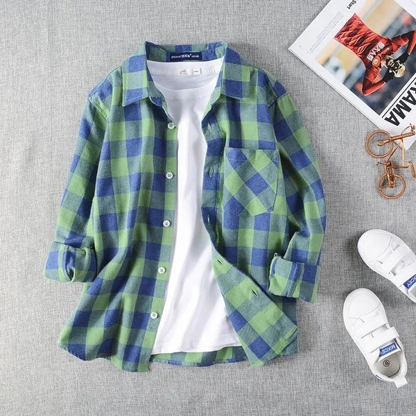 kids shirts boys girls shirts autumn boys long-sleeve shirt cotton 3-16 year kids plaid shirt jacket children's big boy teens clothes, White;black
kids shirts boys girls shirts autumn boys long-sleeve shirt cotton 3-16 year kids plaid shirt jacket children's big boy teens clothes, White;black