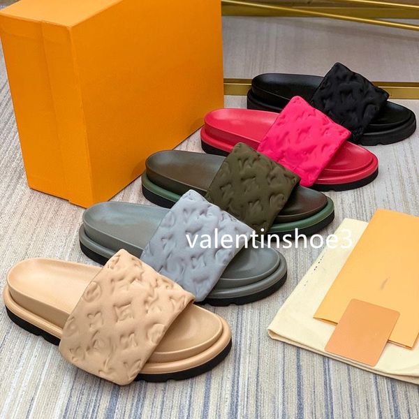 designers pool pillow mules women sandals sunset flat comfort mules padded front strap slippers fashionable easy-to-wear style slides 35-44, Black
designers pool pillow mules women sandals sunset flat comfort mules padded front strap slippers fashionable easy-to-wear style slides 35-44, Black