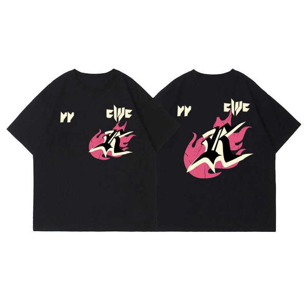 designer luxury europe america high street classic flame letter print cotton short sleeve t-shirt men's and women's summer style l, Black;brown
designer luxury europe america high street classic flame letter print cotton short sleeve t-shirt men's and women's summer style l, Black;brown