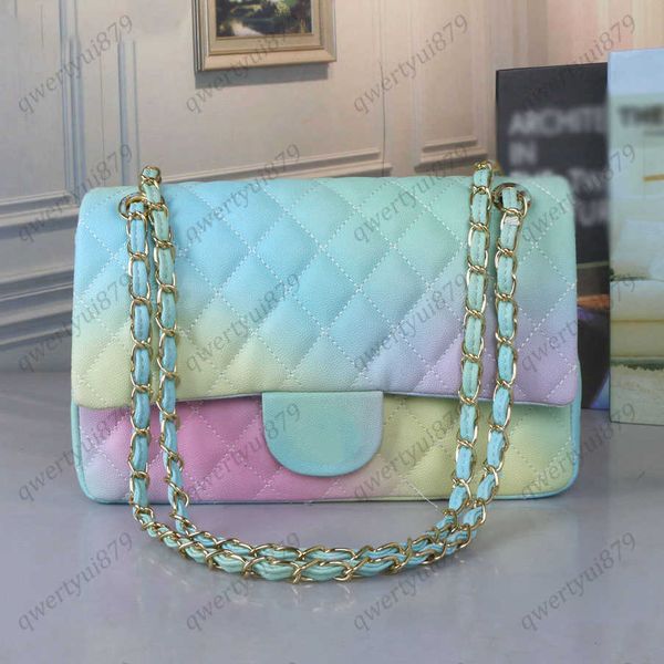 qwertyui879 colorful flap shoulder bag pu caviar quality colorblocking classic quilted plaid weave chain crossbody bag ladies handbag 0321/2
qwertyui879 colorful flap shoulder bag pu caviar quality colorblocking classic quilted plaid weave chain crossbody bag ladies handbag 0321/2