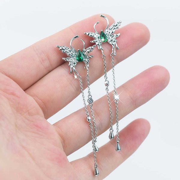 charm fashion korean butterfly tassel water droplets shine exquisite zircon earrings for women vintage temperament charm lady earring g23032, Golden
charm fashion korean butterfly tassel water droplets shine exquisite zircon earrings for women vintage temperament charm lady earring g23032, Golden