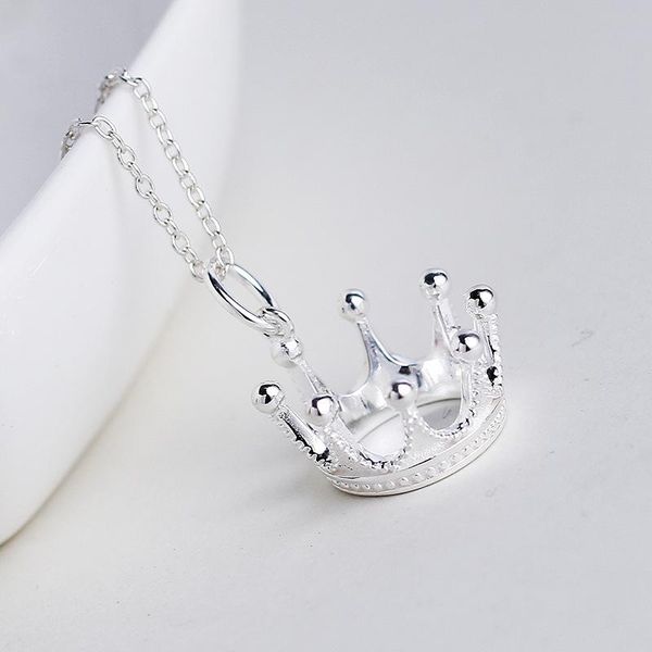 an crown fashion charm necklace for couples jewelry 925 silver personality necklace sweater chain supply new product with gift box x21, Golden;silver
an crown fashion charm necklace for couples jewelry 925 silver personality necklace sweater chain supply new product with gift box x21, Golden;silver