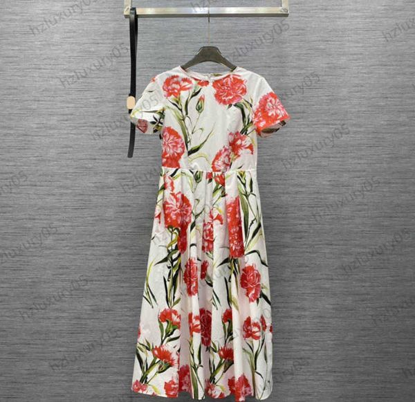 fashion dresses colorful floral print crew-neck short sleeves casual dress back zipper design high waist pressure pleated maxiskit summer dr, Black;gray
fashion dresses colorful floral print crew-neck short sleeves casual dress back zipper design high waist pressure pleated maxiskit summer dr, Black;gray