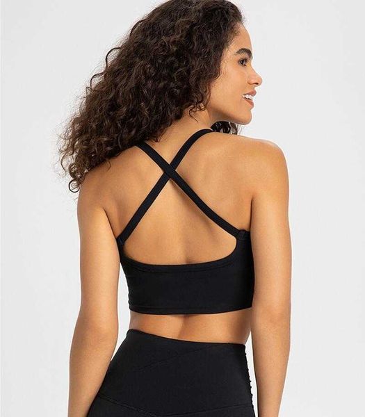 lu-342 gathered cross cut back sports bra high stretch nude yoga tank running fitness gym clothes, White;red
lu-342 gathered cross cut back sports bra high stretch nude yoga tank running fitness gym clothes, White;red