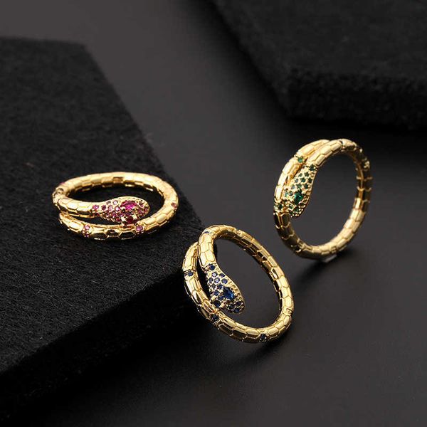 luxury ornaments snake ring for women open adjustable vintage gold color s female jewelry accessory gift women's cz head anillos, Silver
luxury ornaments snake ring for women open adjustable vintage gold color s female jewelry accessory gift women's cz head anillos, Silver