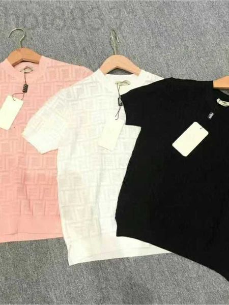 women's t-shirt designer tee hollow out crew neck knit fashion pullover jacquard f temperament short sleeve mp0s, White
women's t-shirt designer tee hollow out crew neck knit fashion pullover jacquard f temperament short sleeve mp0s, White