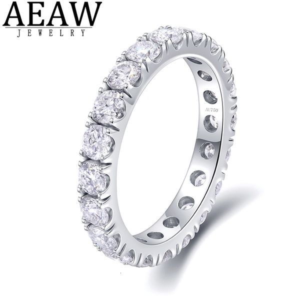 with side stones aeaw solid 14k white gold round enternity full diamond band 2.5mm 1.5ctw df color for women 230320, Silver
with side stones aeaw solid 14k white gold round enternity full diamond band 2.5mm 1.5ctw df color for women 230320, Silver