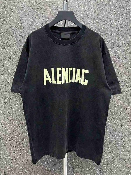 plush t shirt designer luxury coats balciga edition paris b ss tape print short sleeve wash black men's and women's loose os versi
plush t shirt designer luxury coats balciga edition paris b ss tape print short sleeve wash black men's and women's loose os versi