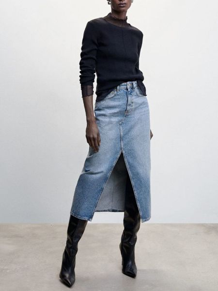 skirt's half skirt 2023 spring and summer trendy fashion straight cut design denim medium 230321, Black
skirt's half skirt 2023 spring and summer trendy fashion straight cut design denim medium 230321, Black