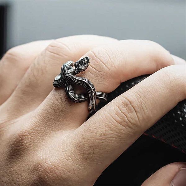 luxury ornaments domineering vintage silver color snake ring for man handmade men's national tide necklace pendant jewelry accessories
luxury ornaments domineering vintage silver color snake ring for man handmade men's national tide necklace pendant jewelry accessories
