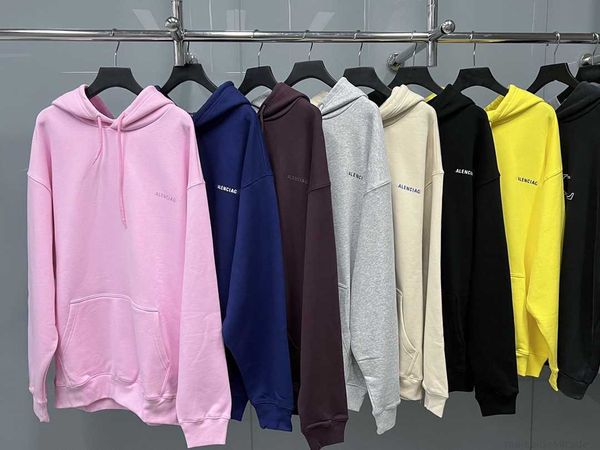 plush t shirt designer luxury coats balciga autumn winter version b front back printed pullover loose plush thick versatile men's and w, Black
plush t shirt designer luxury coats balciga autumn winter version b front back printed pullover loose plush thick versatile men's and w, Black