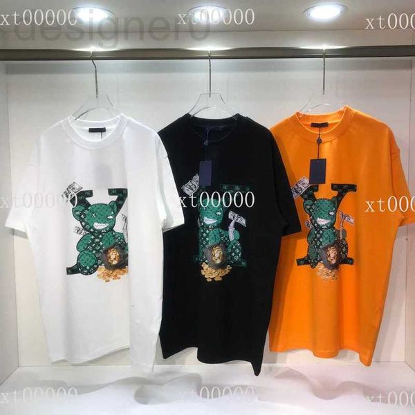 men's plus size popular 23ss letter printed t shirts tee sweatshirt fashion high street casual t-shirt breathable men women crew neck t, Black;brown
men's plus size popular 23ss letter printed t shirts tee sweatshirt fashion high street casual t-shirt breathable men women crew neck t, Black;brown